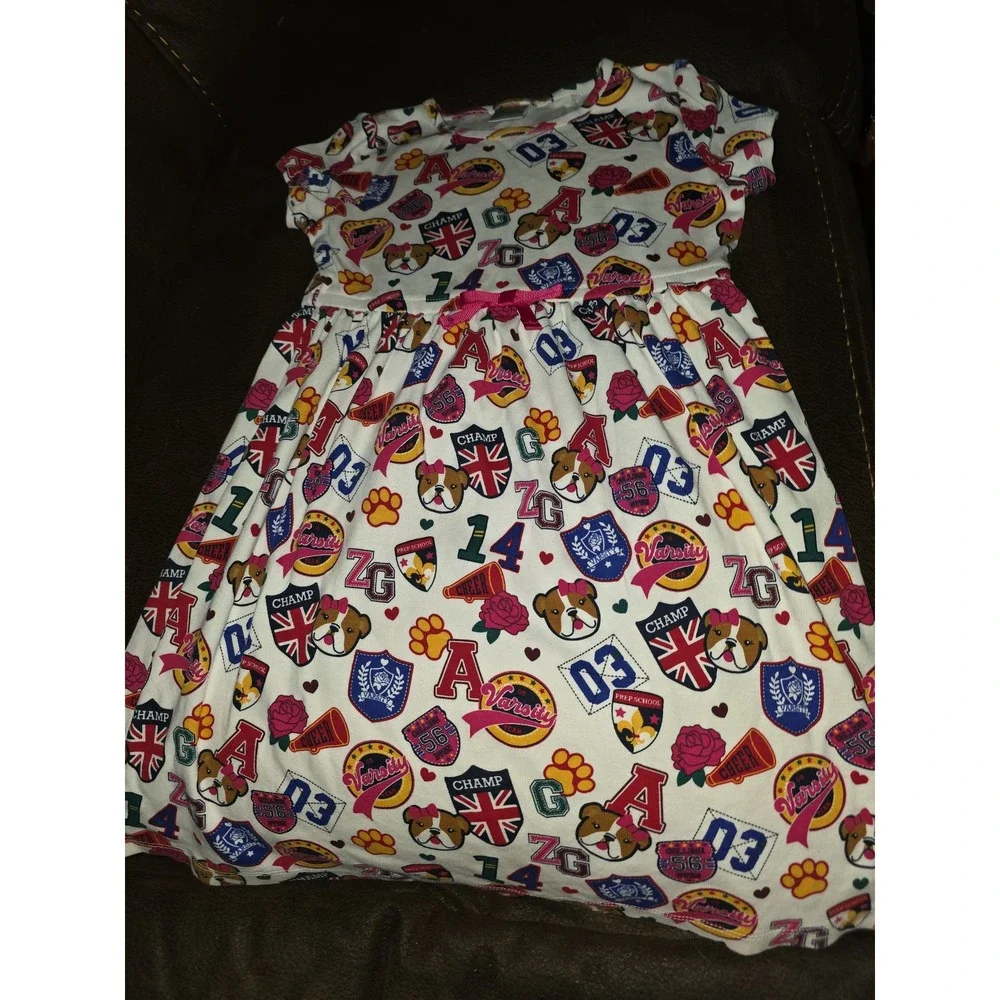 Gymboree prep school dog champ back to school dress size 6